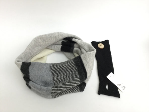 Lambswool Pied Wagtail Snood